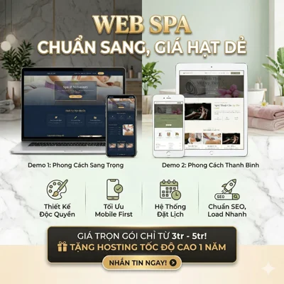 🚀 GÓI WEB PREMIUM: ĐẲNG CẤP STARTUP – KHẲNG ĐỊNH VỊ THẾ THƯƠNG HIỆU