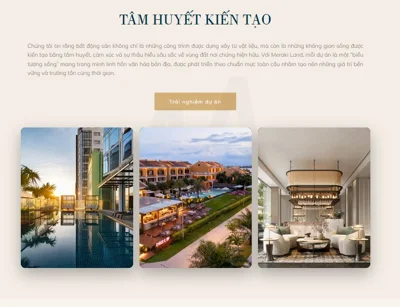 Hoàn thành website Meraki Land – Nền tảng số hiện đại dành cho bất động sản cao cấp